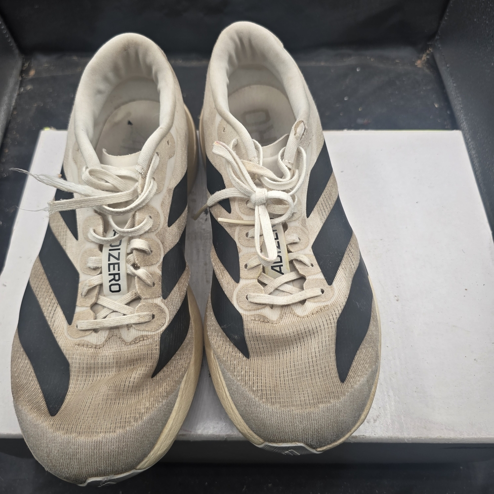 Adidas Adizero Beige and Black‎ Running Shoes